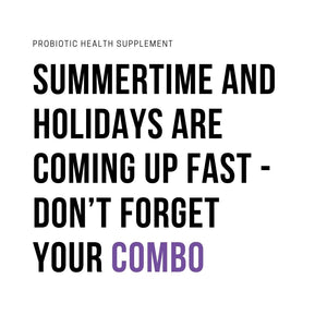 Summertime and holidays are coming up fast - don’t forget your combo